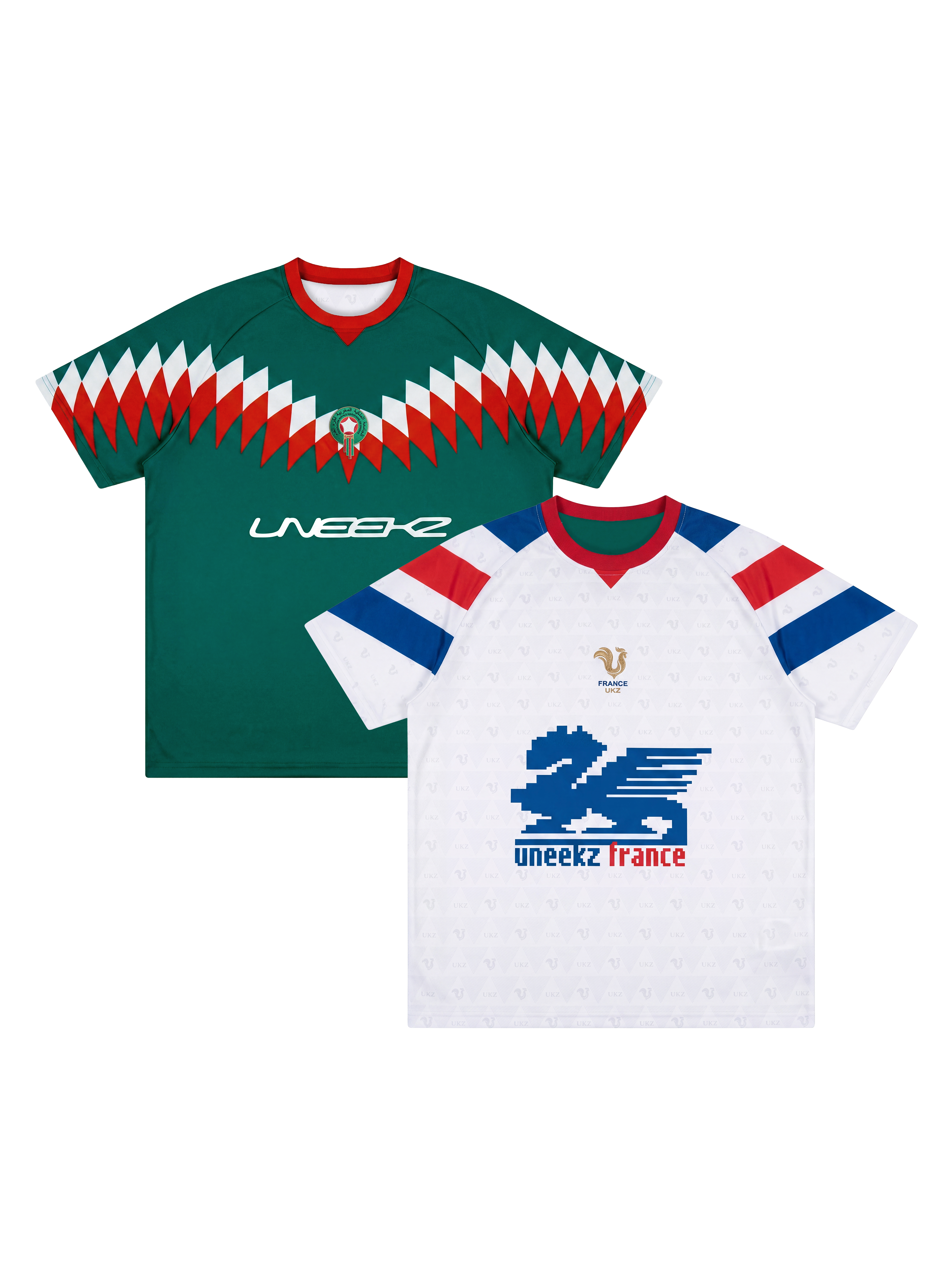 REVERSIBLE FOOTBALL JERSEY – MAR/FRA